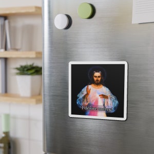Divine Mercy Catholic Saint Magnet