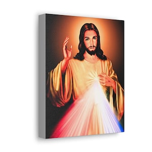 Divine Mercy Portrait (Option 2) - Canvas Gallery Wraps