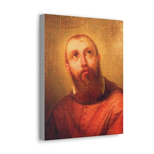St. Francis de Sales Portrait (Option 2) - Canvas Gallery Wraps