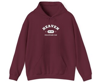Cielo Filipenses 3:20 - Sudadera unisex con capucha Heavy Blend™