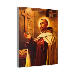 Saint John of the Cross Portrait (Option 2) - Canvas Gallery Wraps