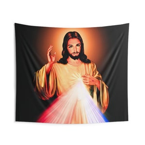 Divine Mercy (Option 2) - Indoor Wall Tapestries