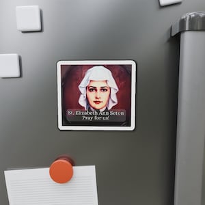 Santa Isabel Ana Seton, ¡ruega por nosotros! Imán católico de santas