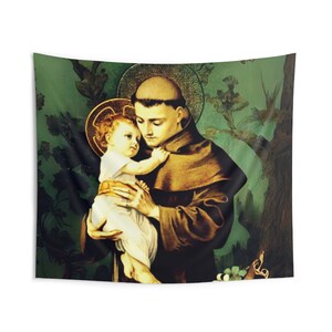 St. Anthony of Padua - Indoor Wall Tapestries