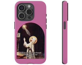 Bl. Imelda Lambertini Bible Quote - Cell Phone Case - Tough Cases