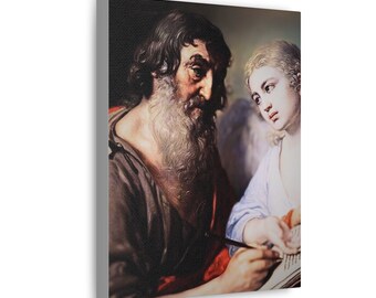 Saint Matthew Portrait (Option 4) - Canvas Gallery Wraps