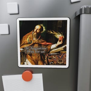 St. Augustine of Hippo, Pray for Us! Catholic Saint Magnet