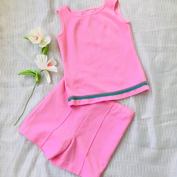 60’s Bubblegum Textured Play Set Separates