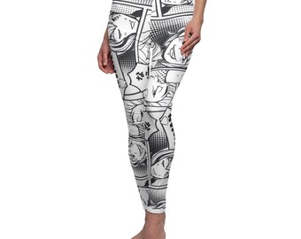 Anime Leggings Etsy