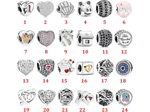 PANDORA ALE S925 Silver Charm Pandora 