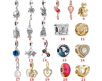 ALE Silver Charm Pandora Charm Pandora - Etsy España