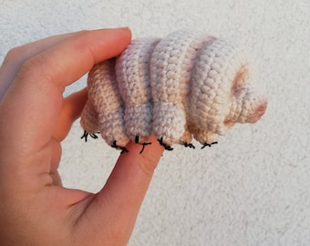 Tardigrade, water bear, water-bear,  moss piglets. Crochet pattern!!! It isn't finished product!