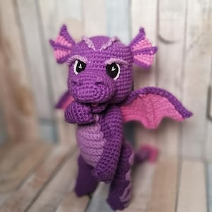 Crocher Pattern A small Dragon Amelinda