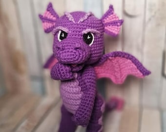 Crocher Pattern A small Dragon Amelinda
