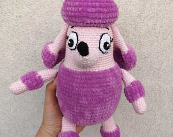 Häkelanleitung 1+1 poddle + heeler Zwei Welpen