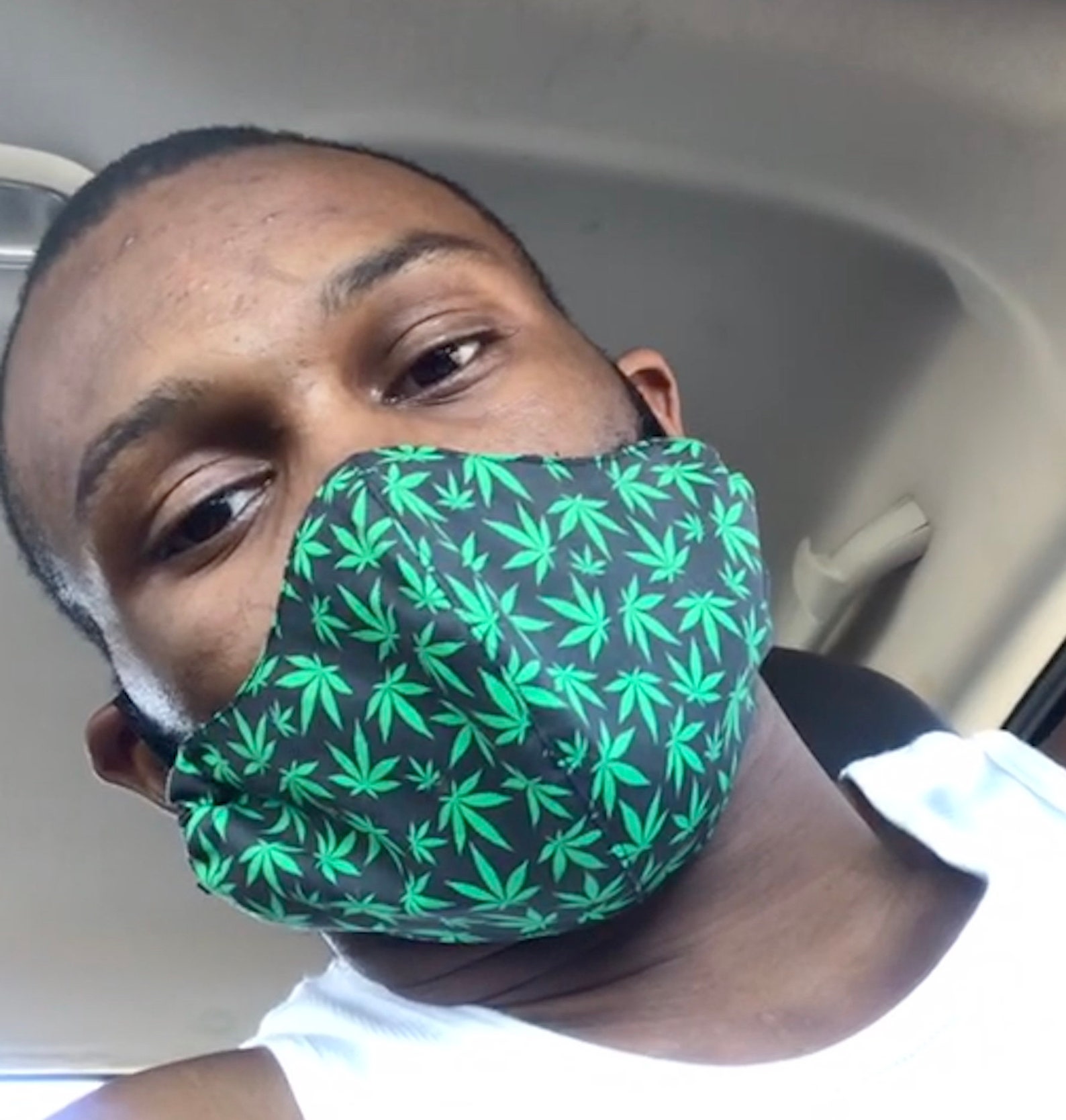 Cannabis Weed Pot Face Mask Adult Women's Men's Etsy