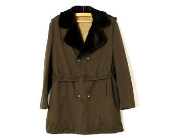 Mens Overcoat Sherpa - Etsy