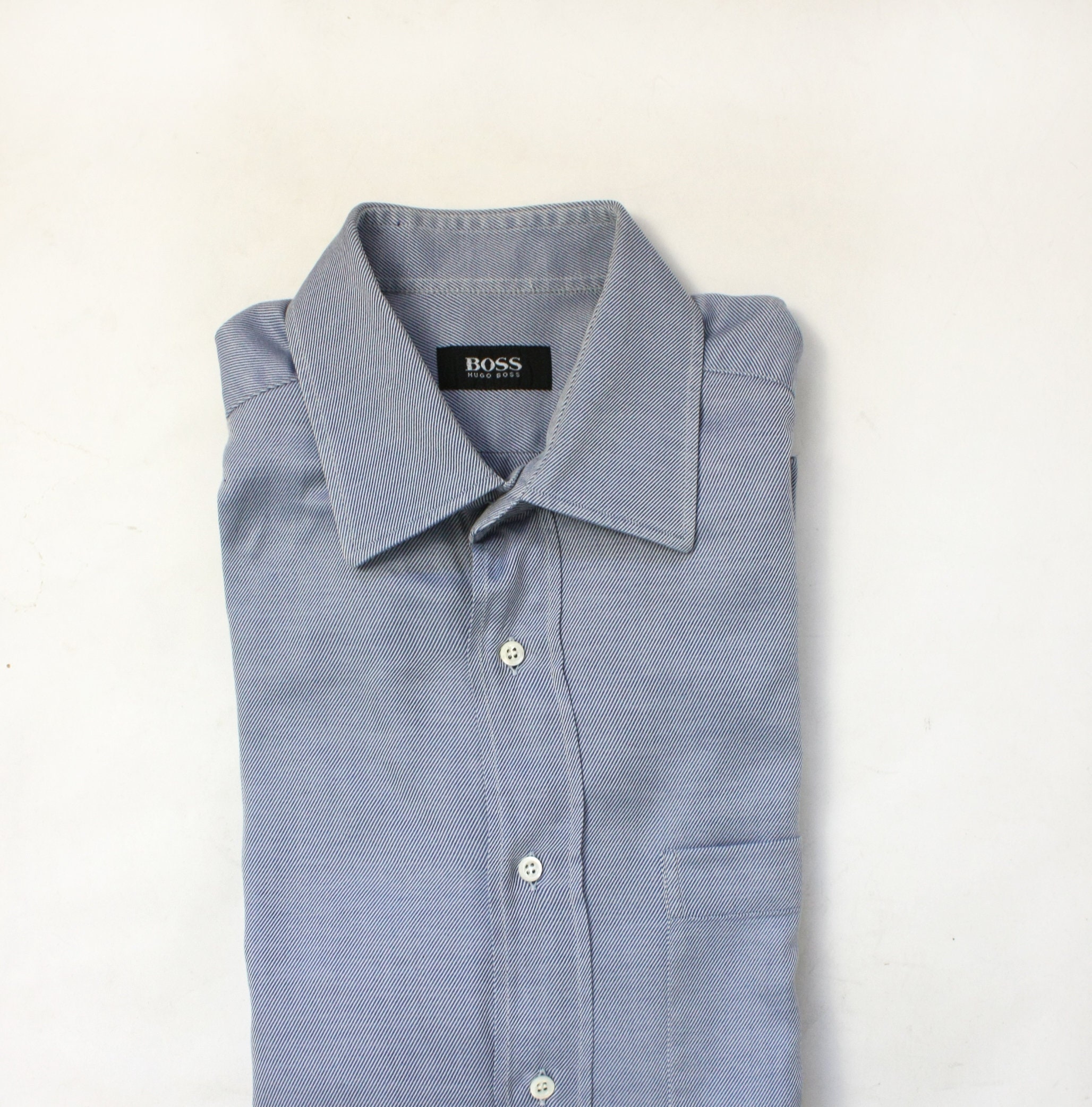 hugo boss light blue dress HUGO Slim-fit trousers in mouliné performance-stretch cloth - Dark Blue