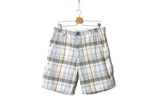 Dockers plaid shorts clearance