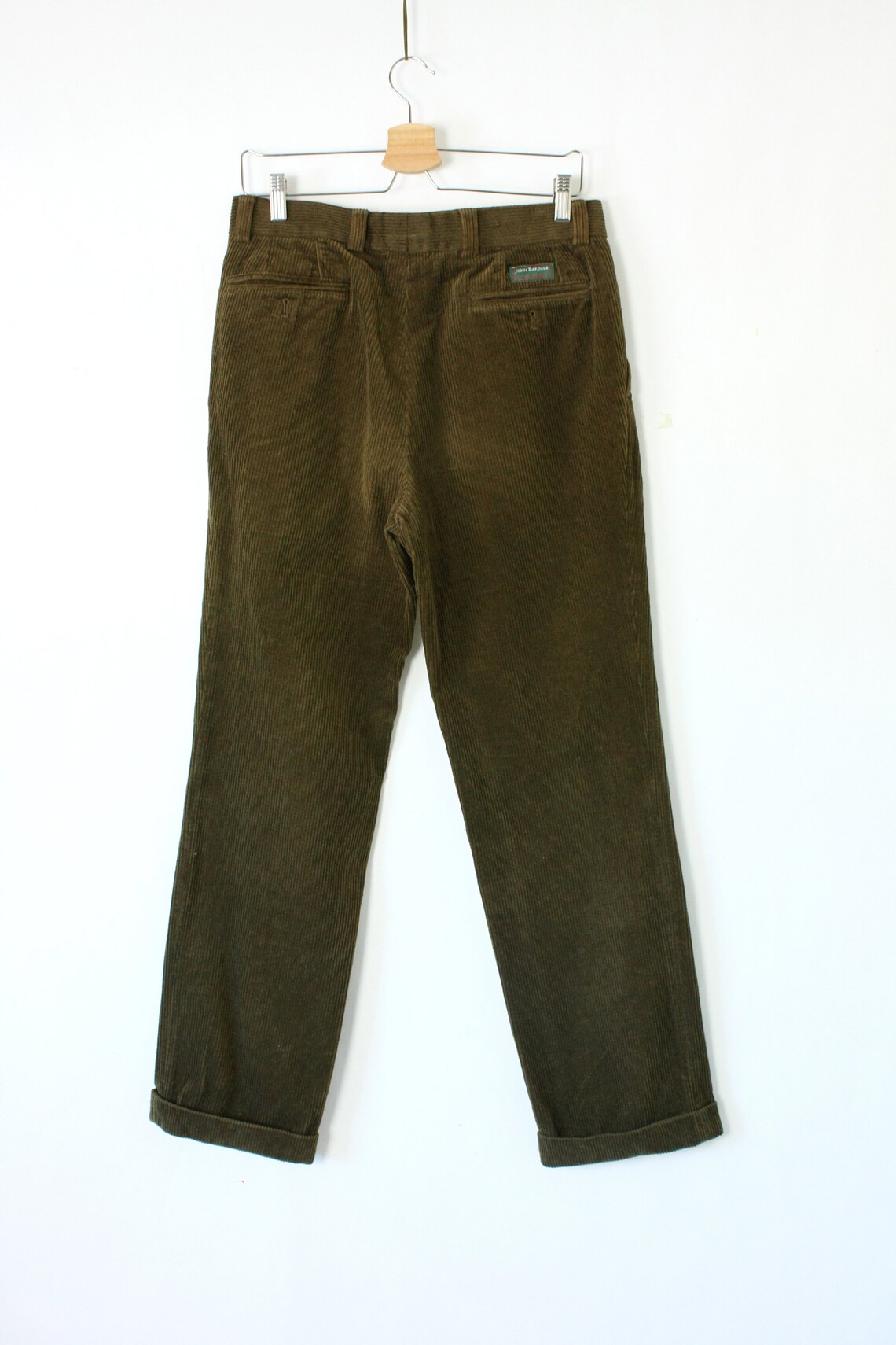 green cord pants