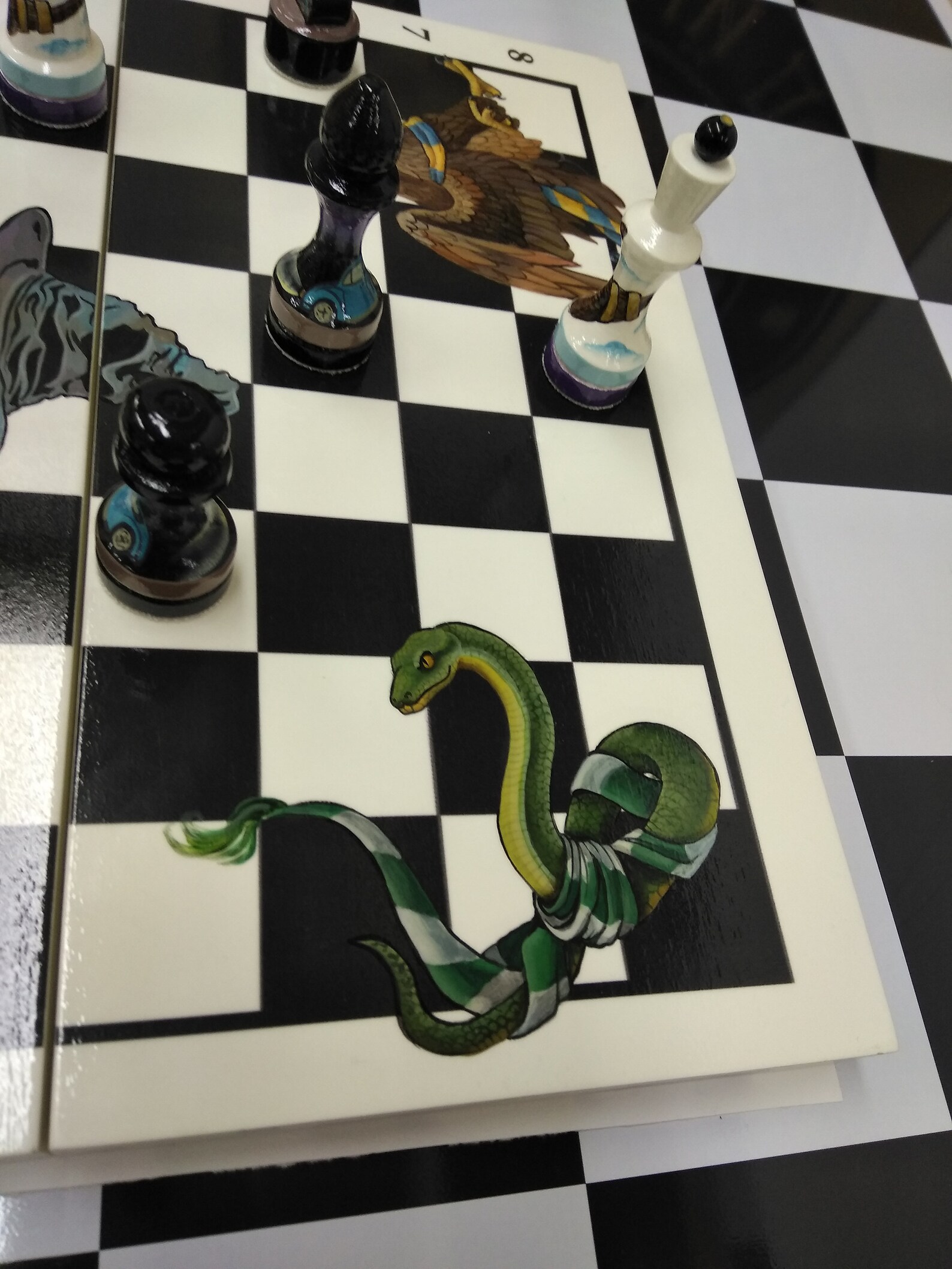 Harry Potter Themed Chess Set | Etsy