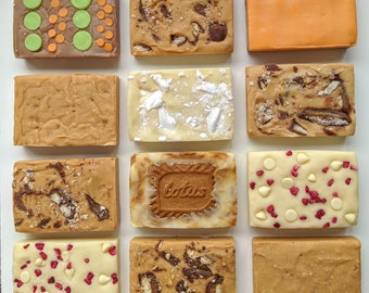 Homemade Fudge Bars, Pick and Mix Flavours.