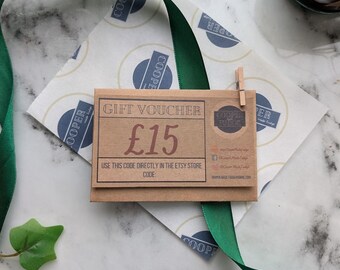 GIFT VOUCHER. Cooper Made Fudge.