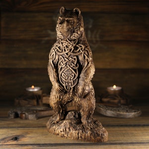 Celtic Bear, Bear Sculpture, Gaulish, Celtic Goddess, Bear Statue ...