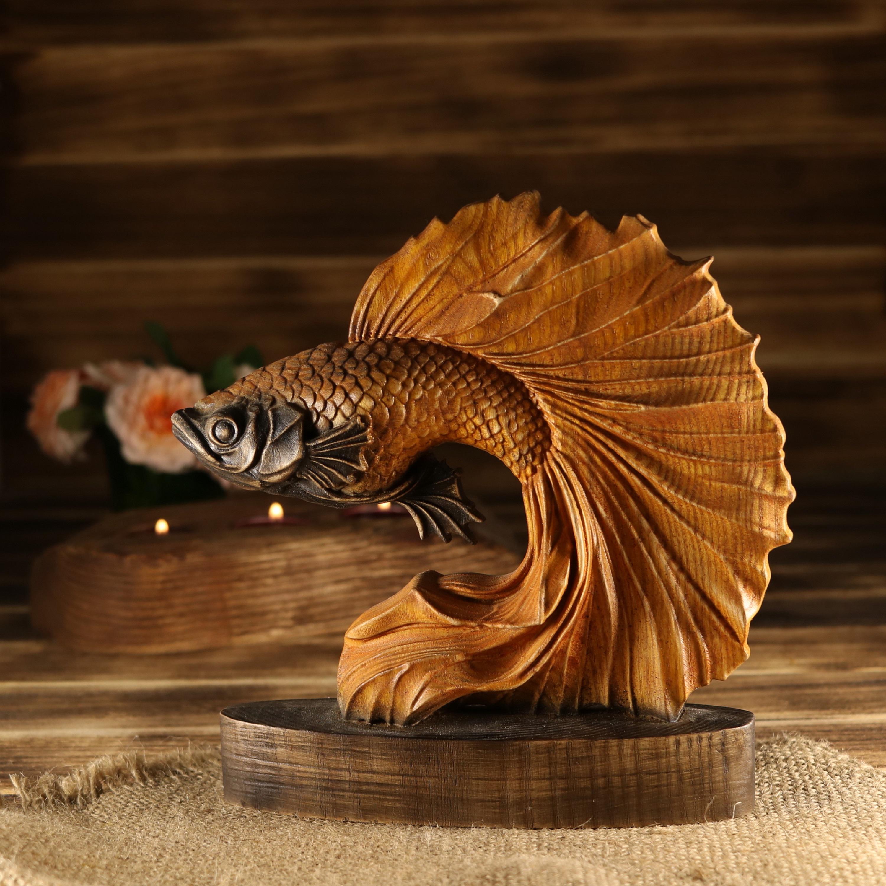 Koi fish figurine - Etsy 日本