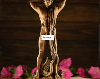 Apollo-standbeeld: decor uit de Griekse mythologie