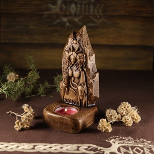 Hecate statue, Hekate, Greek goddess, Goddess statue Greek sculpture Greek statue Triple goddess Wiccan altar kit Greek mythology Witchcraft