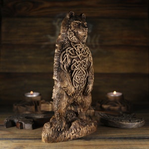 Celtic Bear, Bear Sculpture, Gaulish, Celtic Goddess, Bear Statue ...