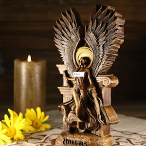 Nemesis Statue: Greek Goddess Altar Art