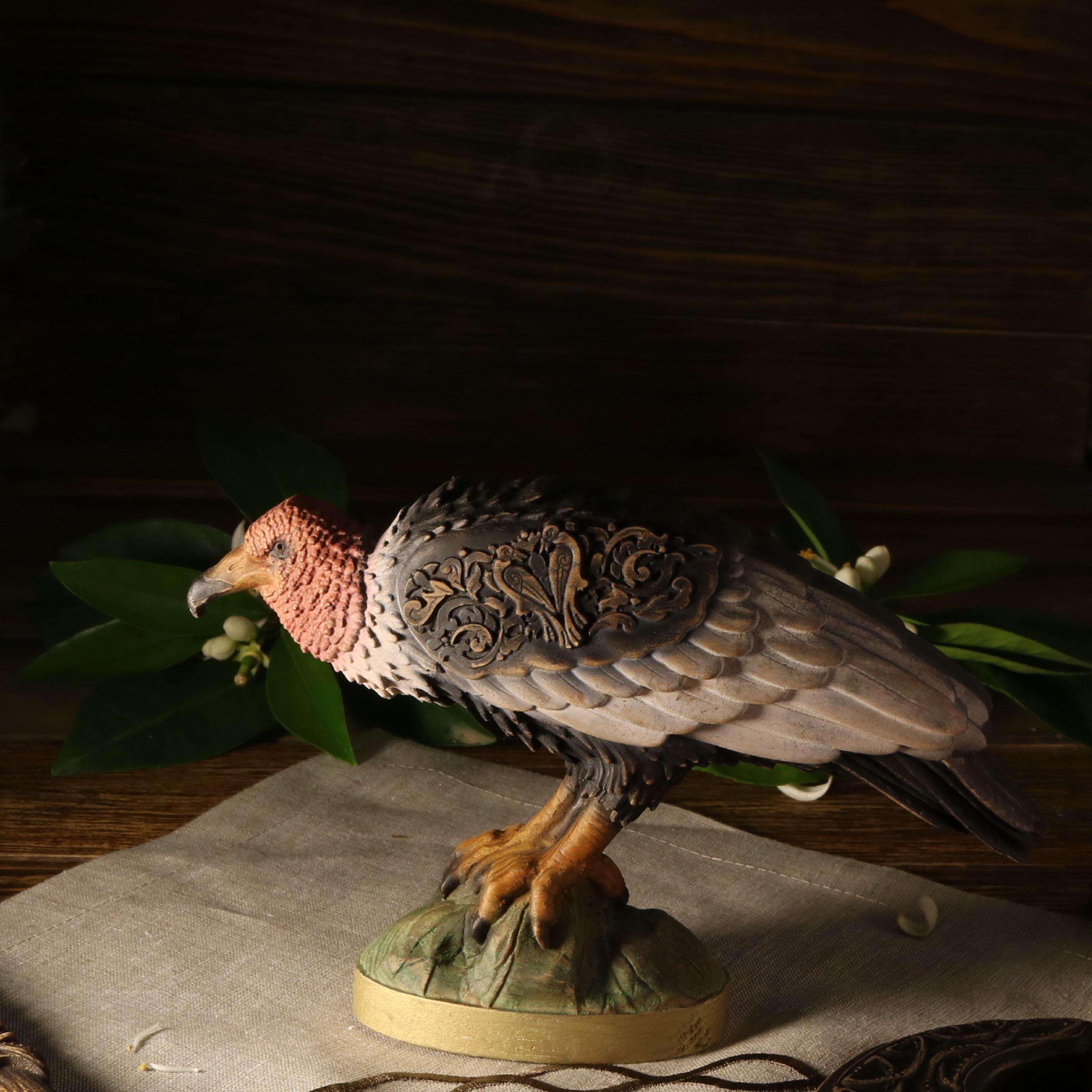 Vulture Statue: African Bird of Prey Art - Etsy