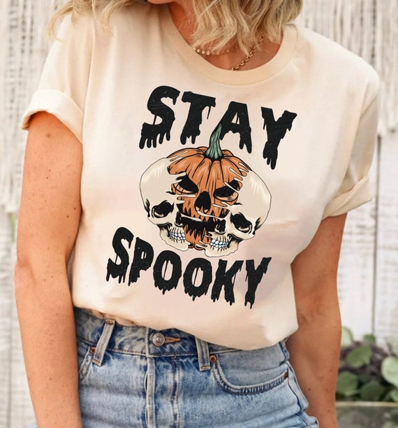Stay Spooky Shirt, Scary Pumpkin Shirt, Spooky Vi… - image 4