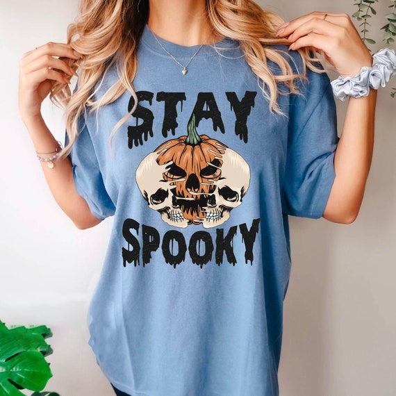 Stay Spooky Shirt, Scary Pumpkin Shirt, Spooky Vi… - image 3