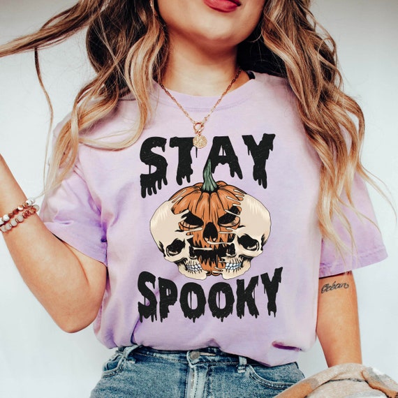 Stay Spooky Shirt, Scary Pumpkin Shirt, Spooky Vi… - image 5