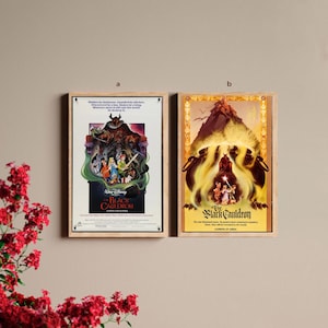 The Black Cauldron 1985 film Classic Movie Canvas Poster UNFrame 8&#39;&#39;x12&#39;&#39;,12&#39;&#39;x18&#39;&#39;,14&#39;&#39;x21&#39;&#39;,16&#39;&#39;x24&#39;&#39;,20&#39;&#39;x30&#39;&#39;,24&#39;&#39;x36&#39;&#39;
