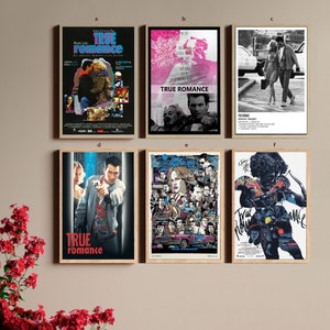 Affiche sur toile True Romance Classic Movie UNcadre 20 x 30 cm (20 x 30 po.) 24 x 36 po.