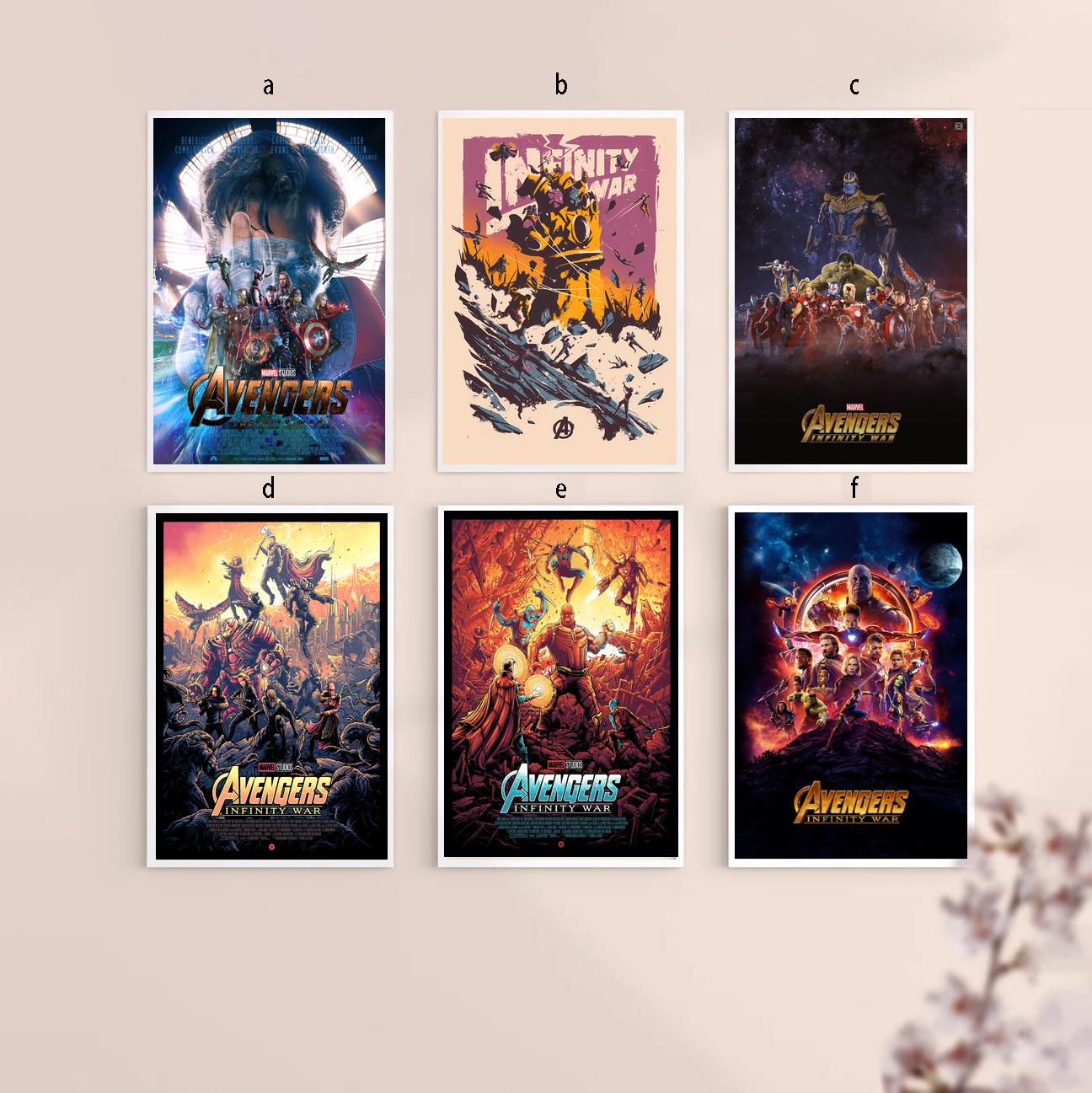 インフィニティウォーのポスター - Etsy 日本