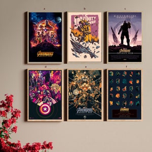 The Avengers Infinity War Classic Film Canvas Poster UNFrame 8&#39;&#39;x12&#39;&#39;,12&#39;&#39;x18&#39;&#39;,14&#39;&#39;x21&#39;&#39;,16&#39;&#39;x24&#39;&#39;,20&#39;&#39;x30&#39;&#39;,24&#39;&#39;x36&#39;&#39;multiple choice