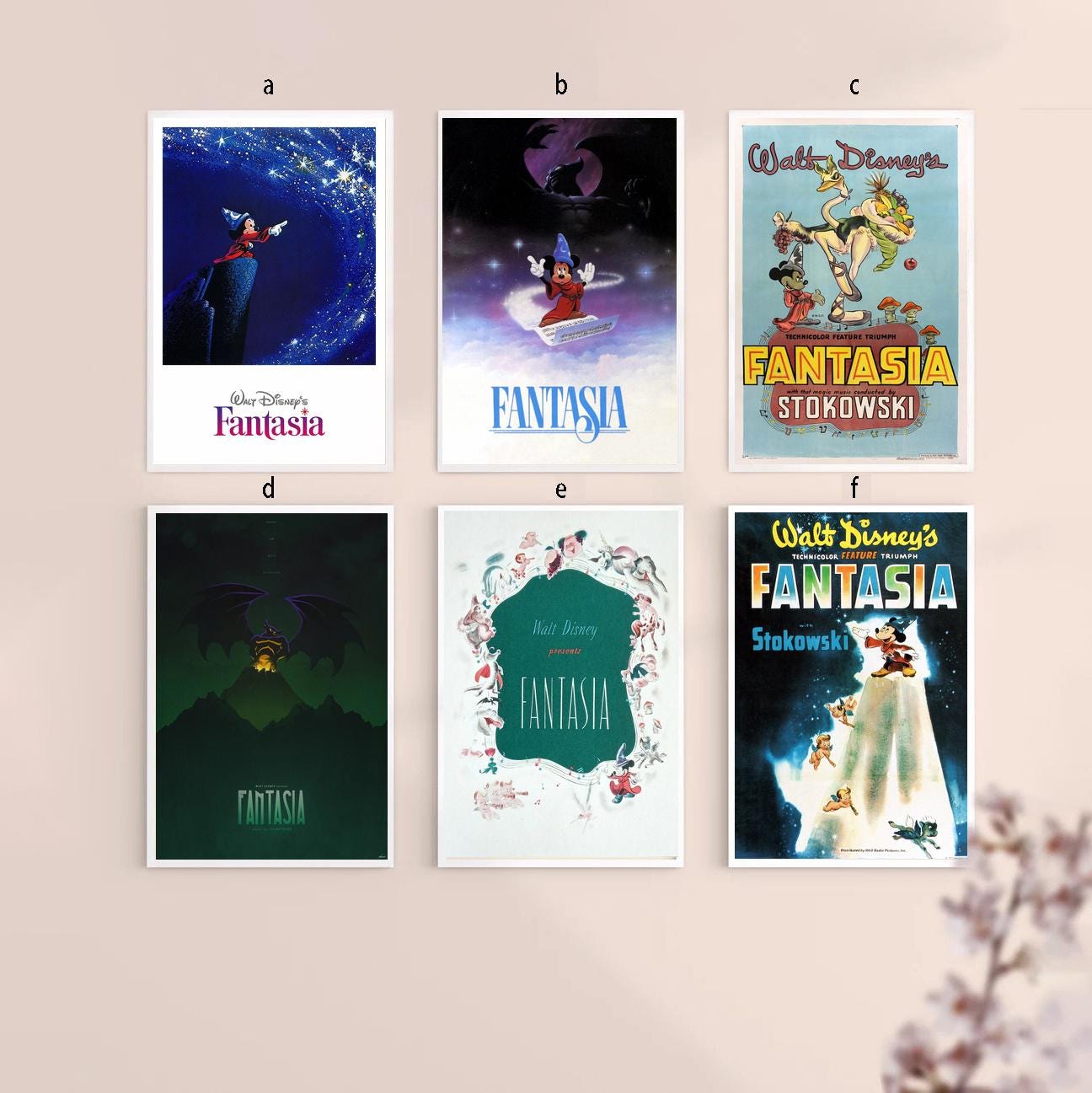 1940 fantasia poster - Etsy 日本