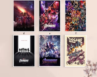 直筆サイン入りアベンジャーズ/エンドゲームポスター COA - Etsy 日本