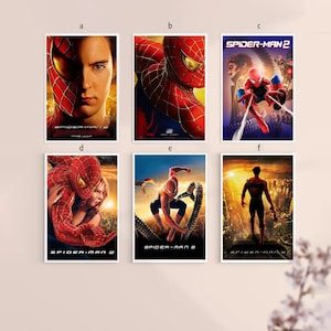 Spiderman movie poster 2002 - Etsy 日本