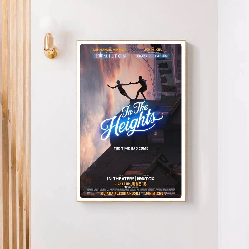 Poster Lin Manuel Miranda Hbo Max In The Heights Movie Canada