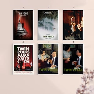 Twin Peaks Fire Walk with Me Movie Canvas Poster UNFrame 8''x12'',12''x18'',14''x21'',16''x24'',20''x30'',24''x36''