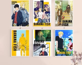 Banana Fish Inspired Print - Etsy