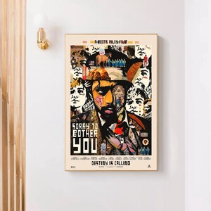 Przepraszam za przeszkadzanie Film Klasyczny film Plakat na płótnie UNRrama 8''x12'',12''x18'',14''x21'',16''x24'',20''x30'',24''x36''