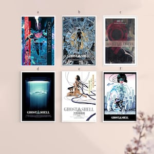 Ghost in the Shell 1995 Movie Classic Film Canvas Poster UNFrame 8''x12'',12''x18'',14''x21'',16''x24'',20''x30'',24''x36''