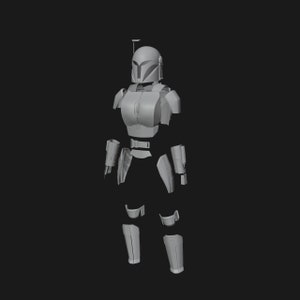 Star Wars Bo Katan inspired full armor 3D file